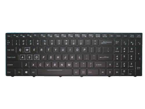 Laptop Keyboard For One GameStar Notebook 15 With Backlit New Black With Frame United States US