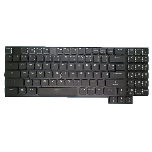Used Mechanical Keyboard For MSI GT75 GT75VR OS117A2006 French FR 90% New