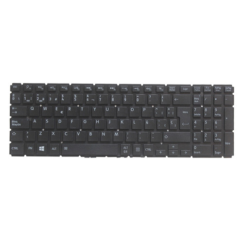 Laptop Keyboard For Toshiba Satellite L50D-B L50DT-B L50DT-B-006 L50D-B-124 L50D-B-136 L50D-B-13C L50D-B-13P L50D-B-13Q L50D-B-140 L50D-B-146 Spanish SP Black Without Backlit New
