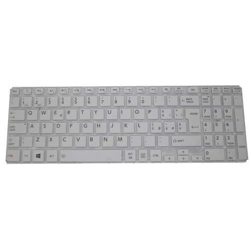 Laptop Keyboard For Toshiba Satellite L50-C L50T-C L50D-C L50DT-C L50-CBT2G22 L50-CBT2N03 L50D-CBT2N22 L50D-CBT2NX1 Italian IT White Without Backlit New