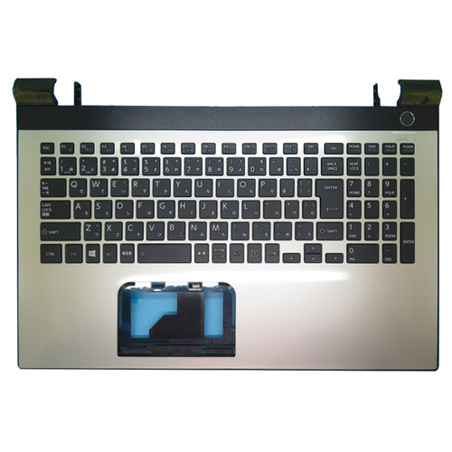 Laptop Palmrest For Toshiba Dynabook T75/UB T75/UBS2 T75/UR T75/URD T75/URS2 T75/VB T75/VBD T75/VBS2 T75/VR T75/VRD T75/VRS2 Gold With Japanese JA JP Black Keyboard New