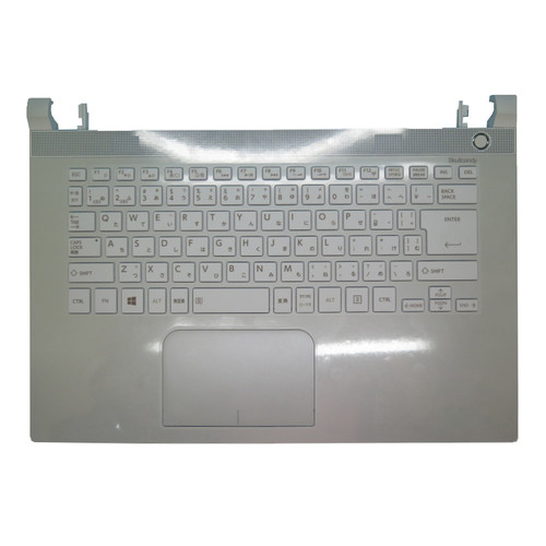 Laptop Palmrest For Toshiba Dynabook T54/T T54/TW T54/TWS PT54TWP-SWA PT54TWS-SWA3 White With Japanese JP Keyboard New