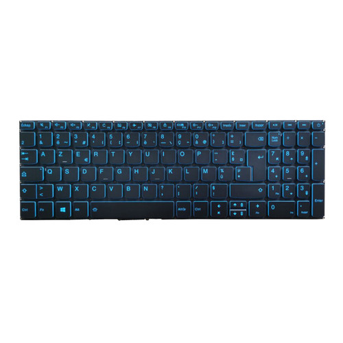 Laptop Keyboard For Lenovo Ideapad L3-15IML05 L3-15ITL6 L340-15API L340-15API Touch L340-15IRH L340-15IWL L340-15IWL Touch L340-17API L340-17IWL L340-17IRH France FR With Blue Backlit New