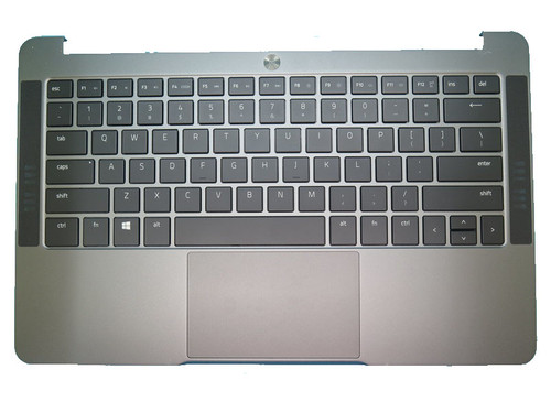 Laptop PalmRest&keyboard For RAZER Blade Stealth 13 Gray top case with United States US keyboard used 12172415-00 2B-BAM01B230 NBLAM