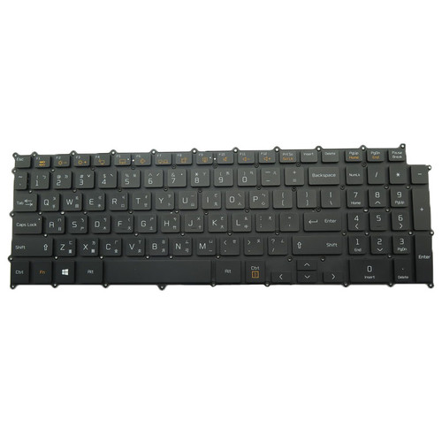 Laptop With Backlit Black Keyboard For LG 17Z90N 17Z90N-V.AA5D AA5G 17Z90N-V.AA72A1 AA72A8 17Z90N-V.A73J1 17Z90N-V.AA75A3 AA75 Traditional Chinese TW NO Frame