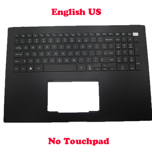 Laptop Black PalmRest&Black Keyboard For LG Gram 17 17Z90P MBN684631XX AEW74230412 SG-B0340-XUA English US No Touchpad