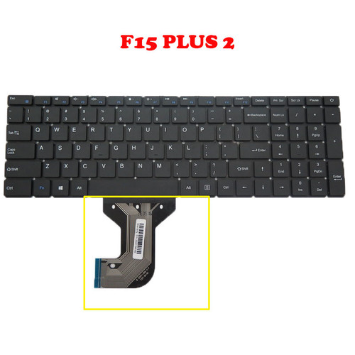Laptop Keyboard For Teclast F15 Plus 2 English US Black VER1 New