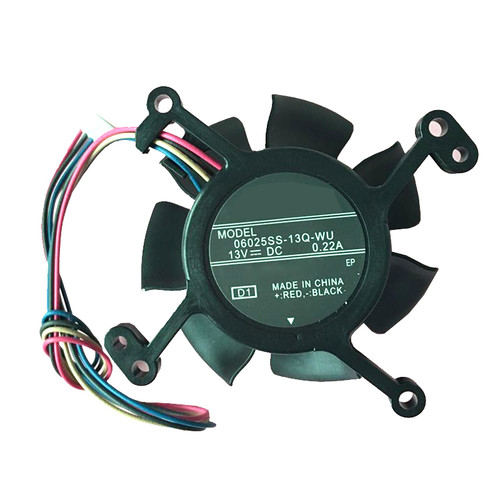 Projector Fan For Epson CB-X17 CB-X20 CB-X21 CB-X22 CB-X25 CB-X27 CB-X29 CB-X30 CB-97 CB-97H CB-98H 06025SS-13Q-WU DC13V 0.22A 4Lines New
