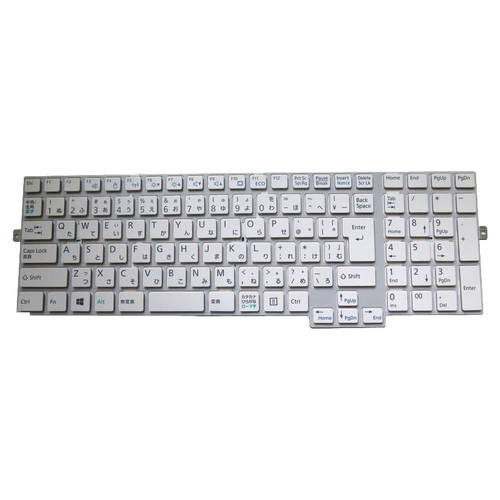 Laptop Keyboard For Fujitsu LifeBook AH77/S FMVA77SB FMVA77SBG FMVA77SBJ FMVA77SBKS FMVA77SBZ FMVA77SR FMVA77SRG FMVA77SRKS FMVA77SRZ FMVA77SW FMVA77SWG FMVA77SWJ FMVA77SWKS FMVA77SWZ Japanese JP JA White Without Backlit New