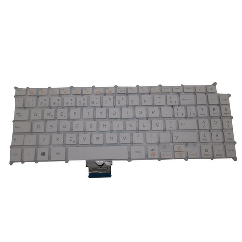 Laptop Keyboard For LG 15Z960 HMB8146ELA35 AEW73709813 Brazil BR White Without Frame