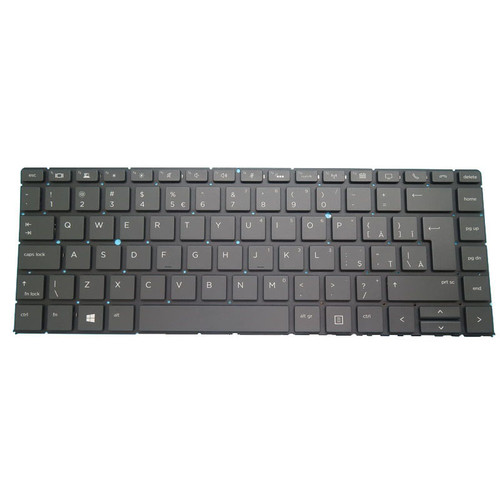 Laptop Keyboard For HP EliteBook 1040 G5 Black Without Frame With Backlit Romanian RO