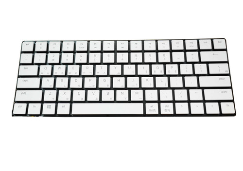 Laptop Keyboard For RAZER Blade 15 Studio Edition 2019 RZ09-03135 RZ09-03135KM3 Korean KR White Without Frame Used