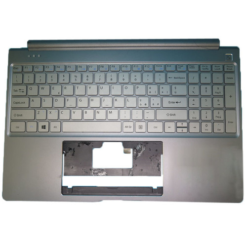 Laptop PalmRest&Keyboard For Teclast KY347-1 US K762 VER:A1 K3259 Italy IT Without Frame Silver New