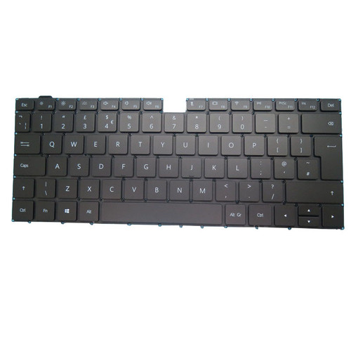 Laptop Keyboard For HUAWEI MateBook X Pro MACH-W29D Black United Kingdom UK