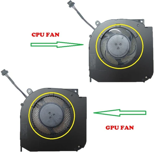 Laptop CPU GPU FAN For Gateway GWTN156-2 GWTN156-2BK GWTN156-2BK2 GWTN156-3 GWTN156-3BK New