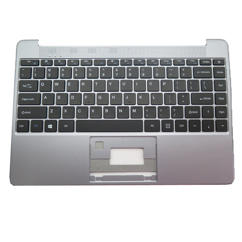 Laptop Grey PalmRest&Black Keyboard For INSYS MB3081010 93-179 U13KHR NP13KW-PRO-R United States US