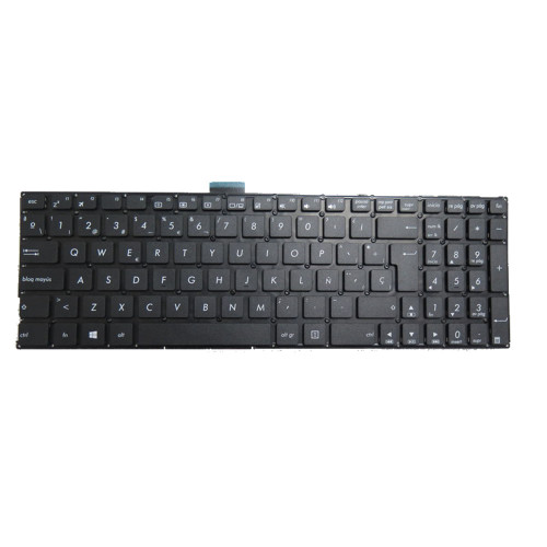 Laptop Keyboard For ASUS X553 X553M X553S X553MA X553SA A553MA A553SA F553MA F553SA K553MA P553SA Spanish SP 9Z.N8SSU.F0S NSK-USF02 0KNX0-6120SP00 0KN0-T91SP13 Without Frame Black