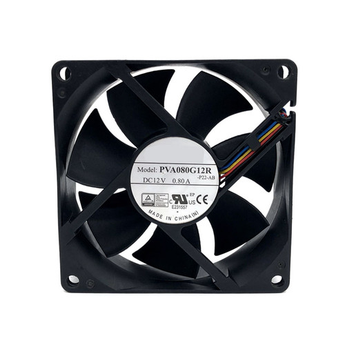 Server Fan For Foxconn PVA080G12R PVA080G12R-P22-AB DC12V 0.8A 4PIN New