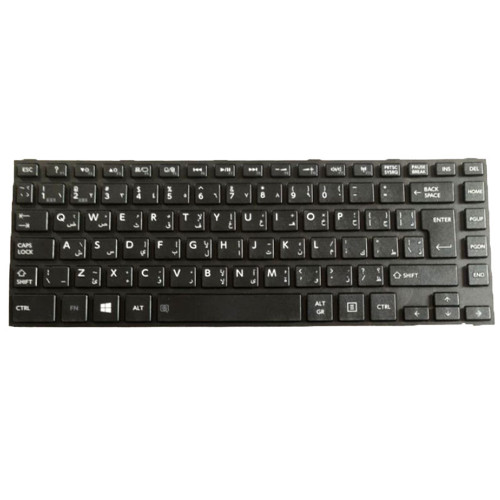Laptop Keyboard For Toshiba Satellite S40-B S40D-B S40DT-B S45-B S45D-B S45DT-B S45T-B Arabia AR Black Without Backlit New