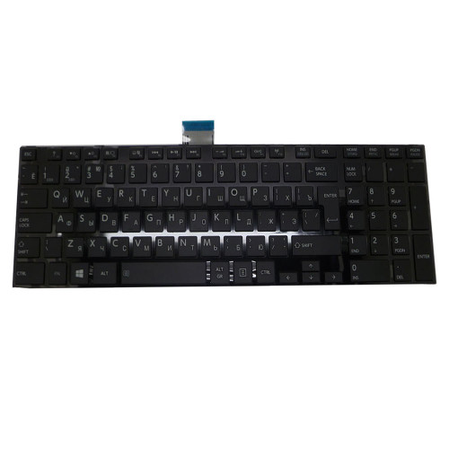 Laptop Keyboard For Toshiba Satellite S70-A S70D-A S70DT-A S70T-A S75-A S75D-A S75DT-A S75T-A Russia RU Black With Frame New