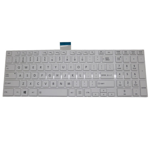 Laptop Keyboard For Toshiba Satellite S70-B S70D-B S70DT-B S70T-B S75-B S75D-B S75DT-B S75T-B English US White With Frame New