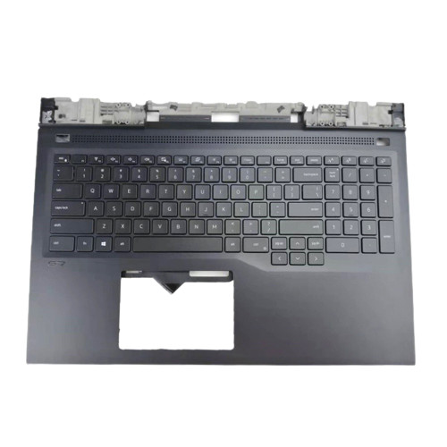 Laptop Palmrest For DELL G7 17 7700 0RC7PR RC7PR With Backlit English US Keyboard Black New