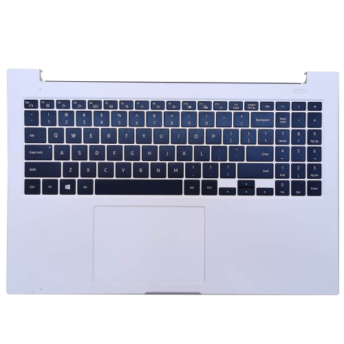 Laptop PalmRest&keyboard For Samsung NP550XCJ 550XCJ 551XCJ English US Upper Case With Touchpad White New