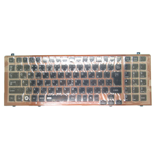 Laptop Keyboard For NEC LaVie LL750/DS6C PC-LL750DS6C LL750/DS1CC PC-LL750DS1CC LL750/DS3EC PC-LL750DS3EC Japanese JP JA Black With Brown Frame New
