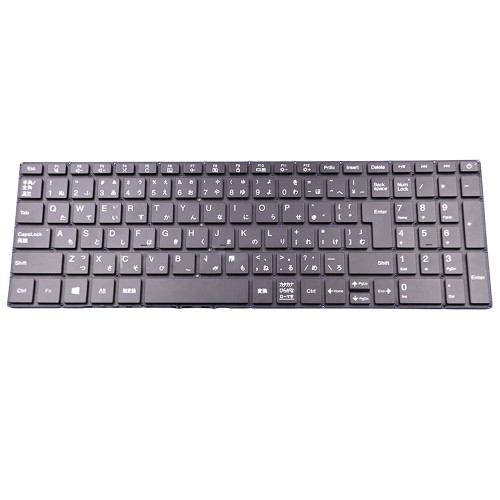 Laptop Keyboard For NEC LaVie NS700/JAB PC-NS700JAB NS700/JAB-E3 PC-NS700JAB-E3  NS700/JAB-KS PC-NS700JAB-KS NS700/JAB-YC PC-NS700JAB-YC Japanese JP JA  Black Without Frame New - Linda parts