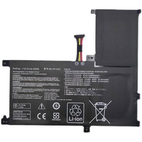 Laptop Battery For ASUS Q534UA Q504UA Q504UAK 3200-3320 mAh 15.2 V 50 Wh