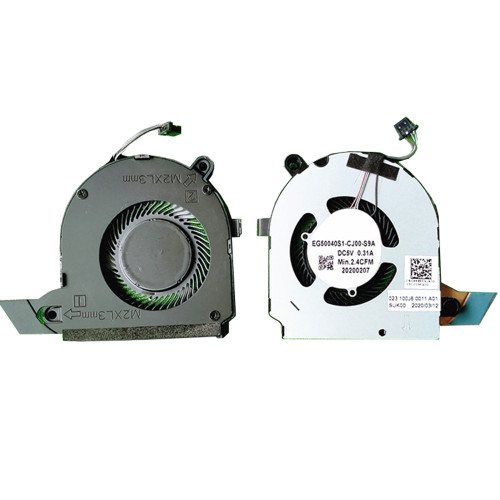 Laptop CPU Fan For DELL For Latitude 5310 2-in-1 For Latitude 5310 0K6X87 K6X87 EG50040S1-CJ00-S9A DC5V 0.31A 023.100J6.0011 New