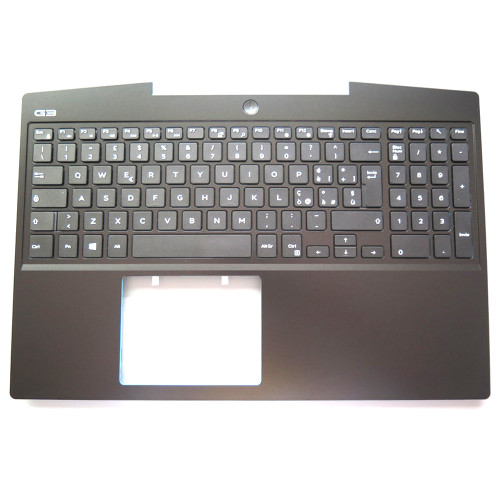 Laptop Palmrest For DELL G3 3590 3500 0P0NG7 P0NG7 0PC2PR PC2PR Without Backlit Italian IT Keyboard Black Upper Case New