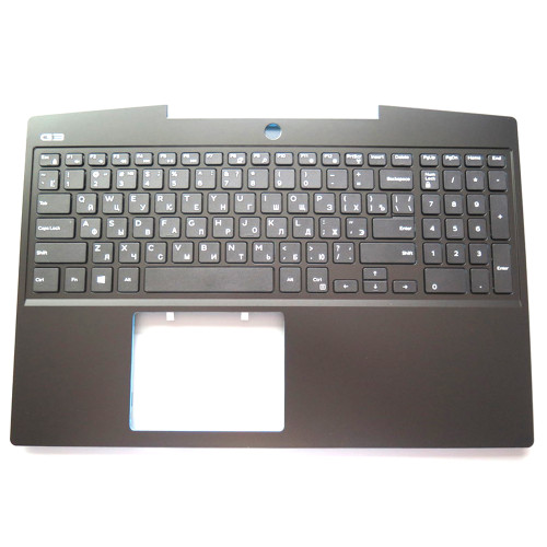 Laptop Palmrest For DELL G3 3590 3500 05DC76 5DC76 0F8MKX F8MKX Without Backlit Russian RU Keyboard Black Upper Case New