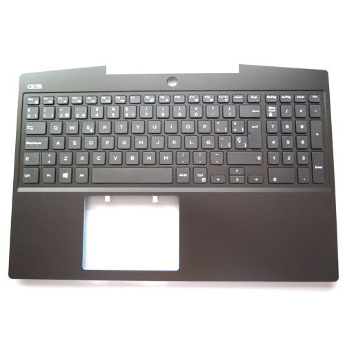 Laptop Palmrest For DELL G3 3590 3500 0P0NG7 P0NG7 024DPD 24DPD Without Backlit Spanish SP Keyboard Black Upper Case New