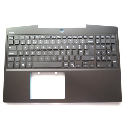 Laptop Palmrest For DELL G3 3590 3500 05DC76 5DC76 04FK54 4FK54 Without Backlit United Kingdom UK Keyboard Black Upper Case New