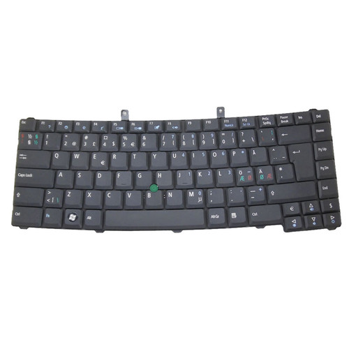 Laptop Keyboard For ACER TravelMate TM6410 NSK-AGC1K PK1304P01U0 9J.N8882.C1K KB.INT00.259 Nordic NE With pointing