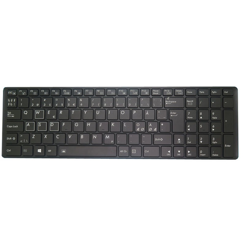 Laptop Keyboard For Gigabyte P35G V2 P35G V2-5 P35K P35K V3 P35W V2 P35W V3 P35W V4 P35W V5 Nordic NE With Black Frame And Backlit