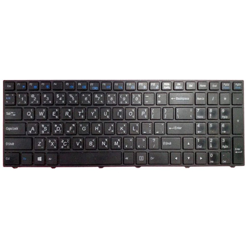 Laptop Keyboard For Walton WP157U5G With Frame Black Bengali