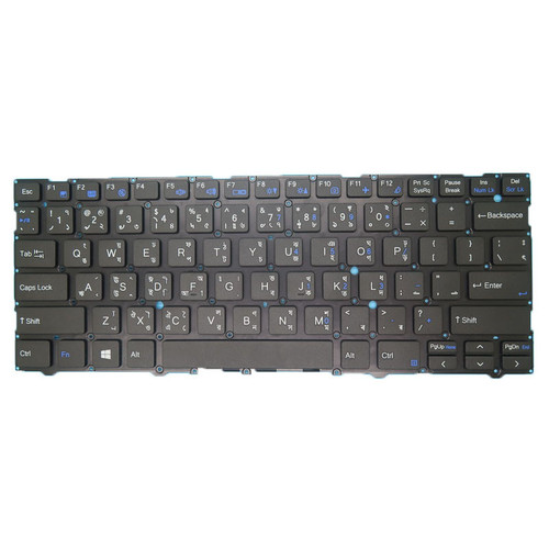 Laptop Keyboard For Walton Tamarind EX10 Pro WTEX41U5BL EX510U Without Frame Black Bengali
