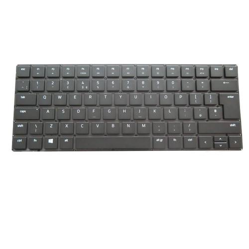 Laptop Keyboard For RAZER Blade 15 Advanced 2021 RZ09-0409 RZ09-0409A RZ09-0409B RZ09-0409C RZ09-0409AWD3 RZ09-0409BWA3 RZ09-0409BWC3 RZ09-0409CWC3 RZ09-0409CWA3 RZ09-0409JWD3 RZ09-0409KWD3 United Kingdom UK Black Without Frame With Backlit