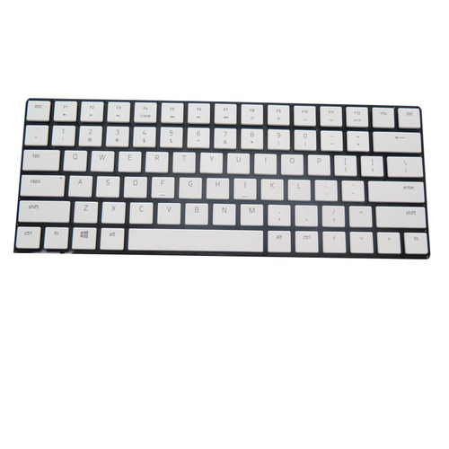 Laptop Keyboard For RAZER Blade 15 Studio Edition 2019 RZ09-03135 RZ09-03135EM3 United States US White Without Frame NEW