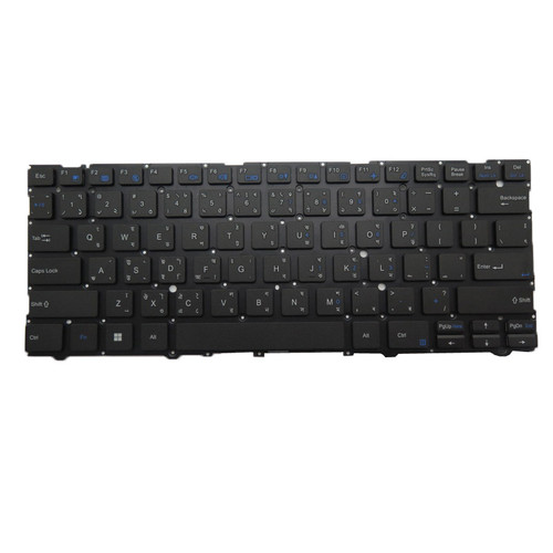 Laptop No Backlit Keyboard For CLEVO CVM19C5300-430 6-80-L1403-010-1 No Frame