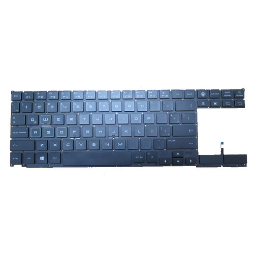 Laptop Keyboard For HP OMEN X 2S 15-DG 15-DG0001LA NSK-XP0BQ 9Z.NF3BQ.01E Latin America LA Black