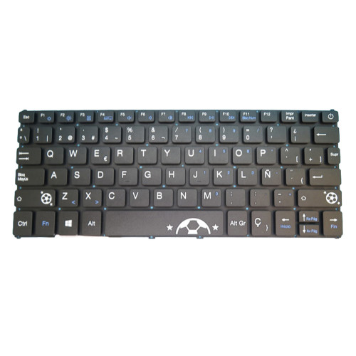 Laptop Replacement Keyboard For Advance CN9806 Spanish SP Black Without Frame New