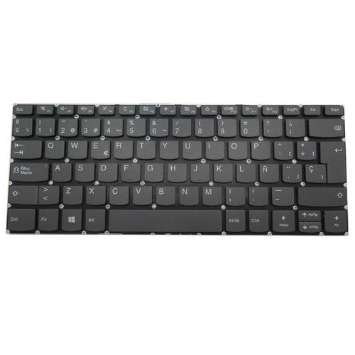 Laptop Keyboard For Lenovo Flex 5-1470 Flex 5-1570 Spain SP Without Backlit Gray New
