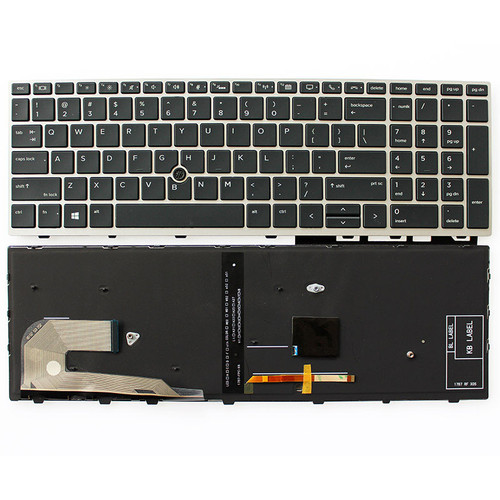 Laptop Keyboard For HP ZBook 15u G5 ZBook 15u G6 With Backlit With Point Stick With Frame United States US L17971-001