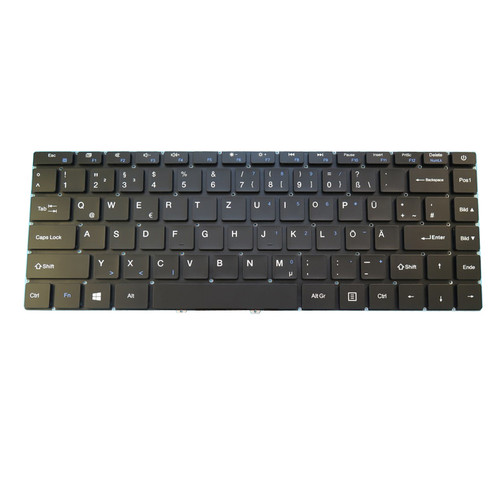 Laptop Keyboard For LincPlus P4 Germany GR Without Frame Black 13.3 inch New