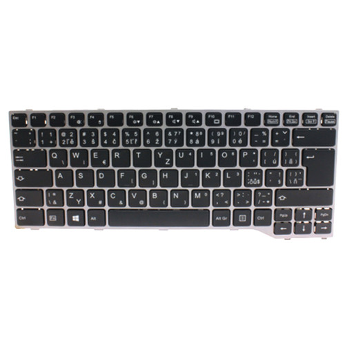 Laptop Keyboard For Fujitsu LifeBook Q775 Q737 Q736 MP-12R86CS6D8551W CP683316-03 Czech CZ Black Without Backlit New