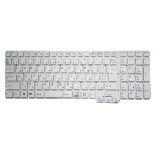 Laptop Keyboard For Fujitsu LifeBook A459 A759 AH558 AH559 AH758 CP742941-03 2B-ABC39F301 KT01-18D7DJ60JARA000 CP774999-03 KT01-18D7BJ60JARA000 CP775006-03 Japanese JP JA Without Backlit White New