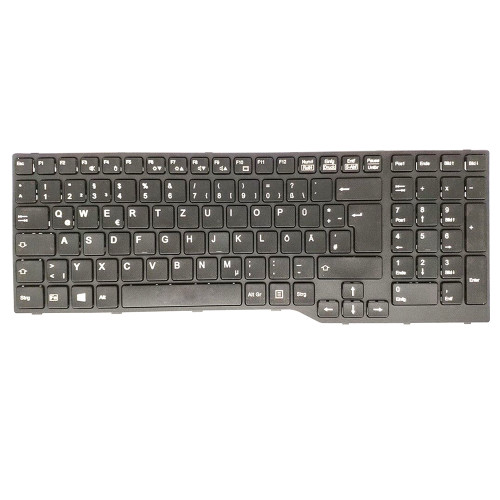 Laptop Keyboard For Fujitsu LifeBook E554 E556 E557 E753 E754 E756 CP670825-03 FJM14B96003D85 Germany GR Without Backlit Black With Frame New
